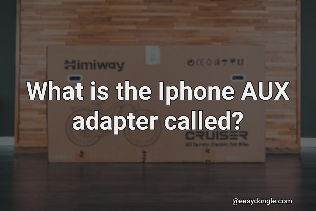 what-is-an-aux-adaptor-for-an-iphone